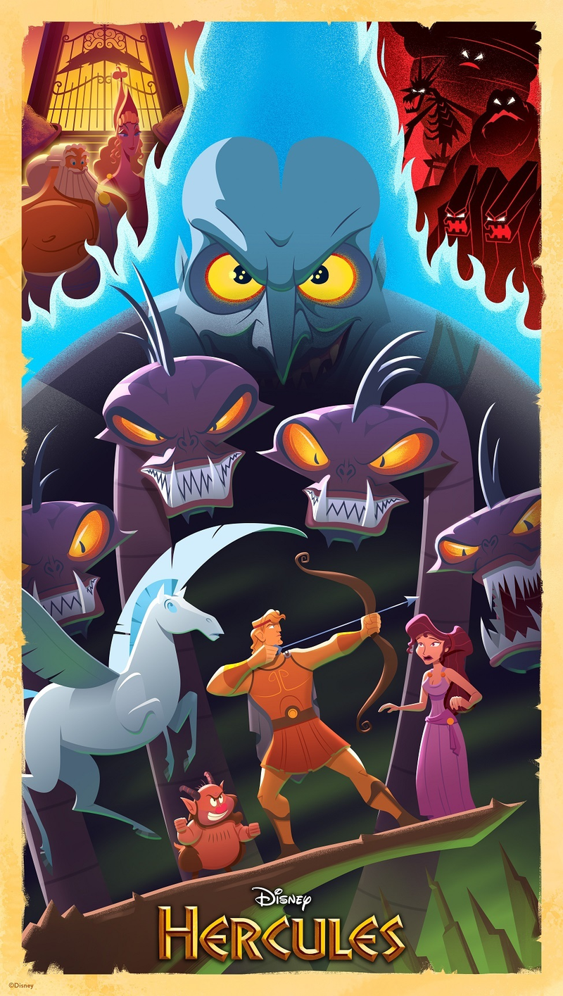 Illustration for article titled Celebrate Two of Disney's Most Prolific Directors With This Incredible Art